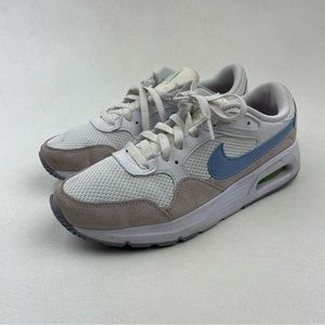 NIKE Women's Air Max SC Sneakers Shoes Style CW4554-113 White/Cobalt Size 8.5